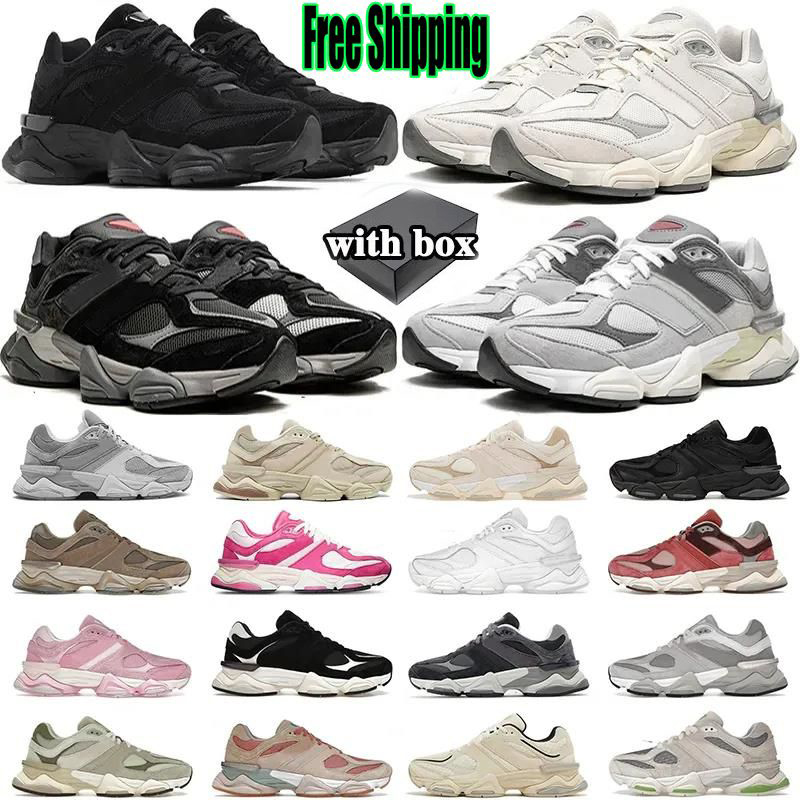 With box designer for men women daily outfit running shoes leather mesh Triple Black White Grey Blue Pink Green mens trainers outdoor sneakers