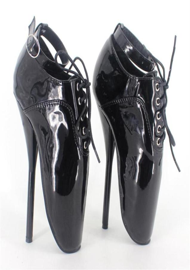 SM Queen Ballet Heels Splike High Heel Sexy Ankle Pumps Stage Shows Laceup Size 3646 Unisex Customized Colors DHL 211c269P4274077