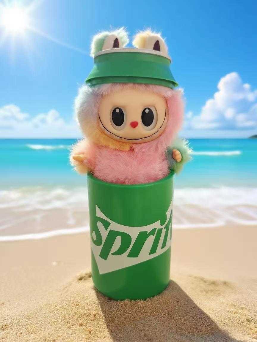 POPMART Labubu 4th Generation Pendant Bubble Mart Blind Box Sitting Party Vinyl Plush Toy L250802