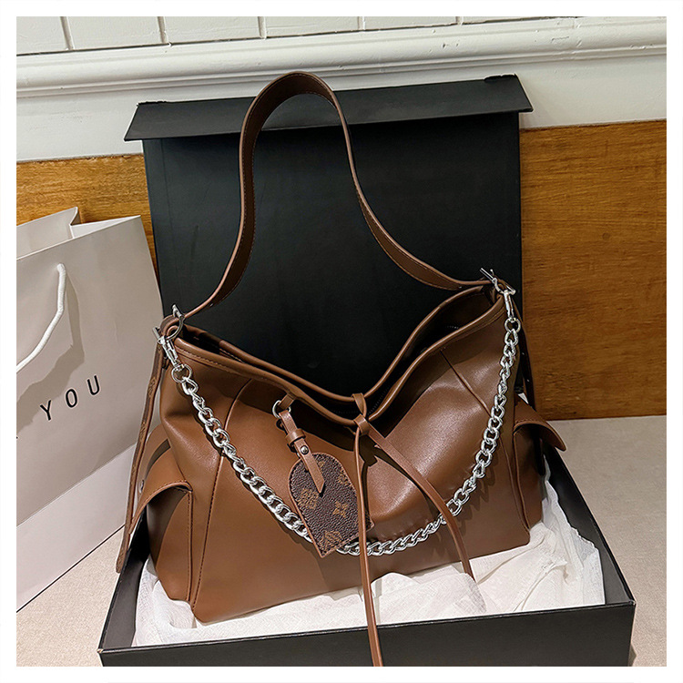 Ladies Bag light Luxury Large Capacity Shoulder Bag Designer New Dual Pocket Commute Tote Bag Stylish Mom Bag