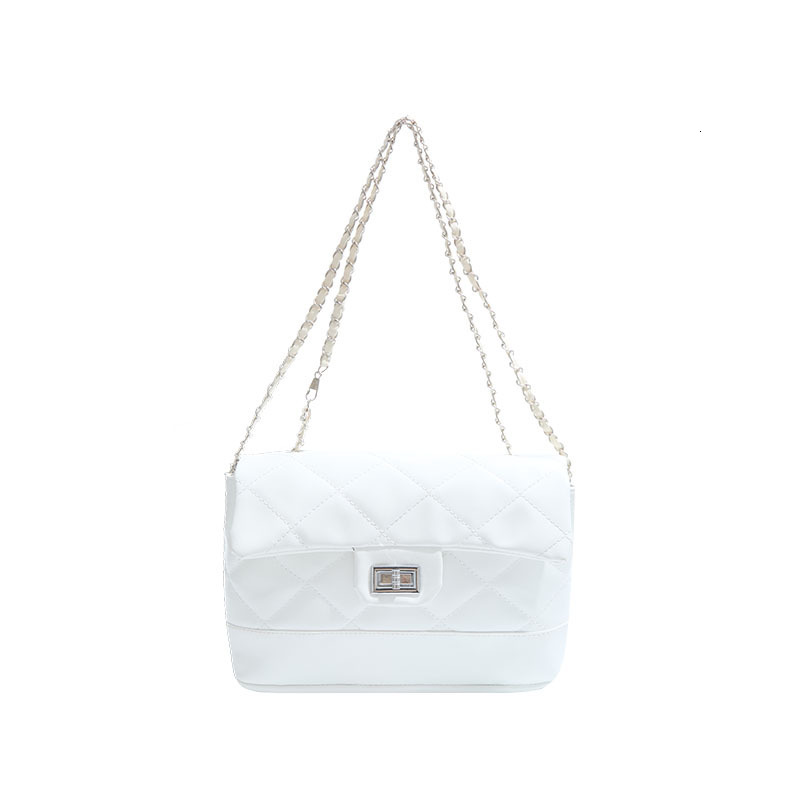 High-End Quilted Chain for Women 2025 New Large Capacity Commuter Tote Hobo Single Shoulder Crossbody Bag ddmymoon