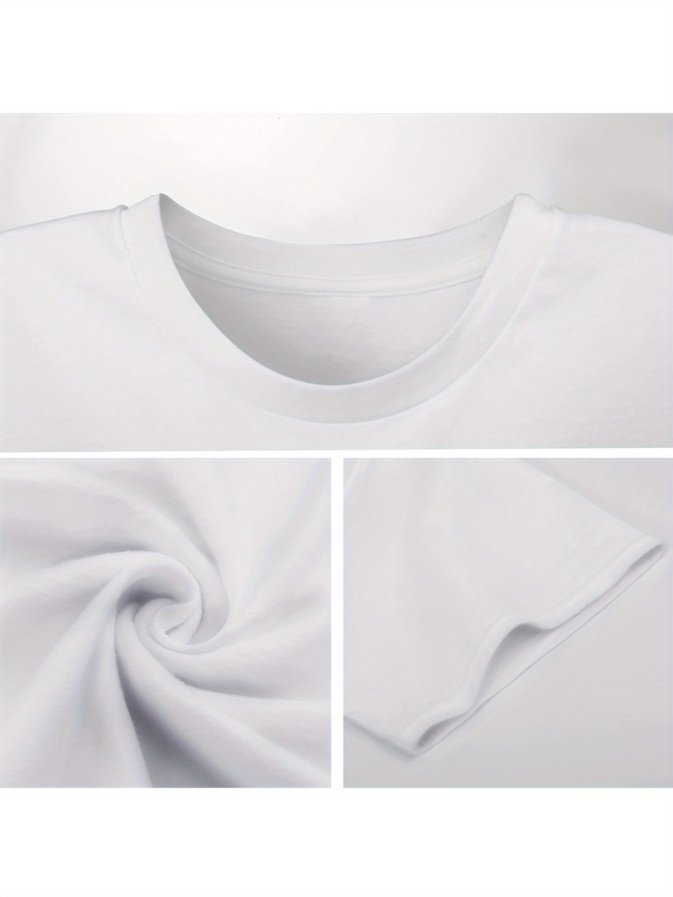 Street Element Printed T Shirt Classic Letter Pattern Pure Cotton Short Sleeve