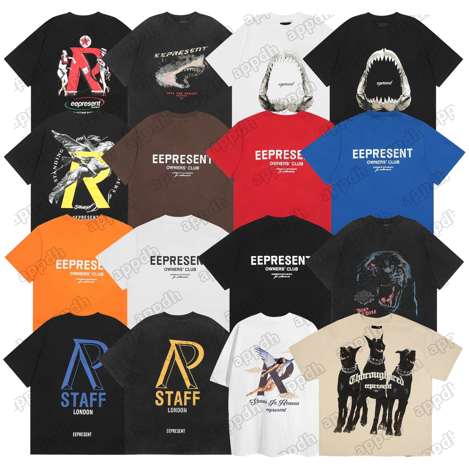 designer t shirt mens representer shirt fashion brands tops casual shirt luxurys clothing street tees t5bm#