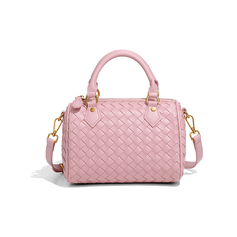 Free shipping designer bags Large-capacity women's classic styles soft leather plaid hand-held pillow versatile single-shoulder Boston bags for w