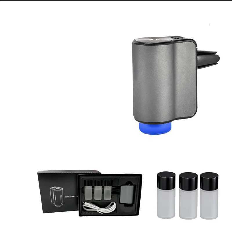 Smart Car Air Freshener Diffuser Three Adjustable Modes Intelligent Car Aroma Diffuser with 3pcs Essential OilXJ250801