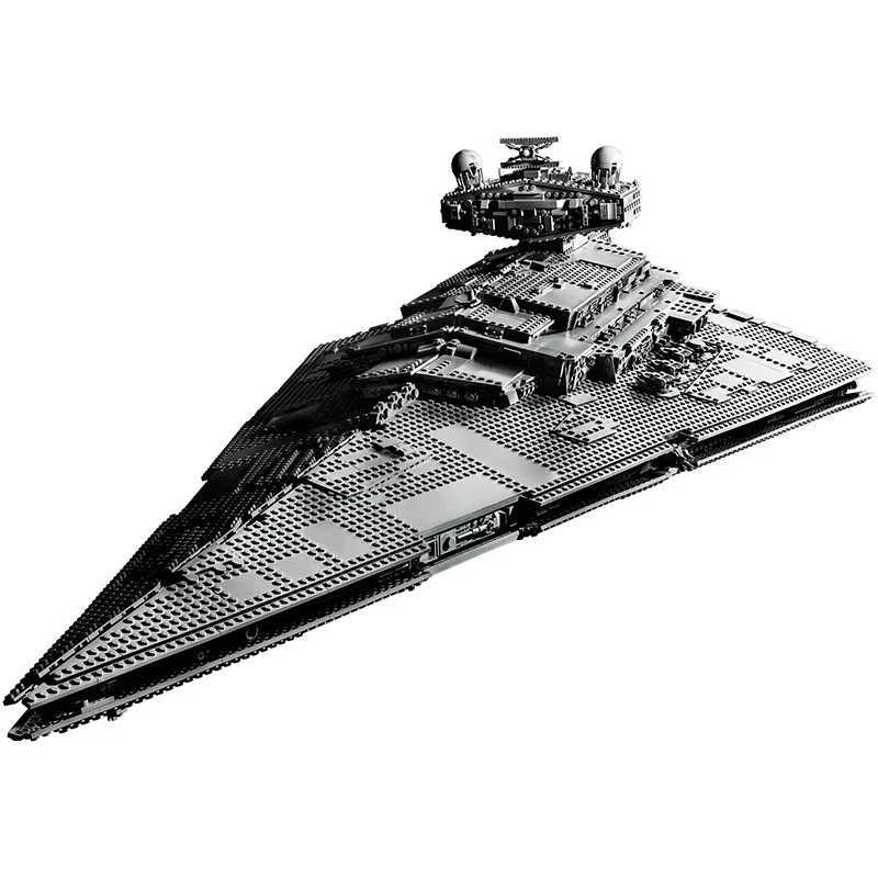 2025 New Empire Star Destroyer Building Blocks UCS Brick Toy Super Great Ultimate Weapon Spaceship Christmas Day Gift XJ250802