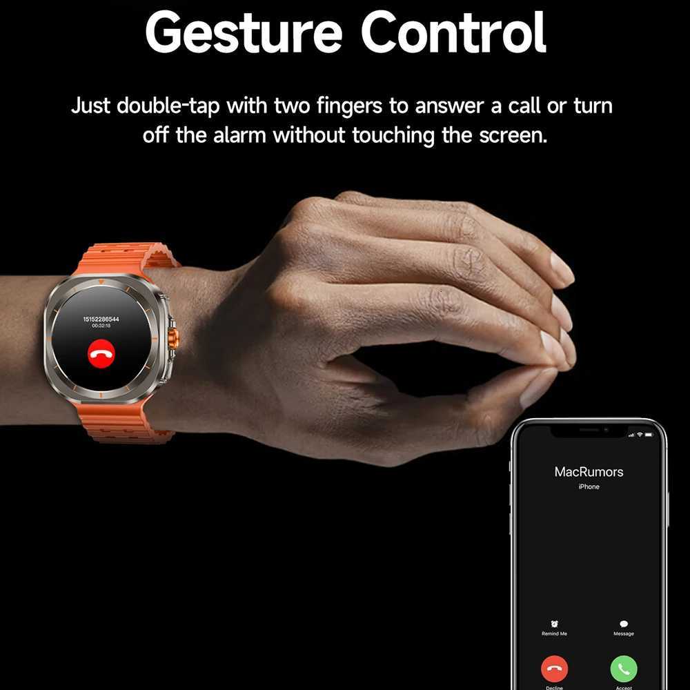 New Smart Watch 7 tra Smart Watch Men Health Monitoring Call 100+ Sports Mode IP68 Waterproof Smartwatch Wen 2025 Y250802