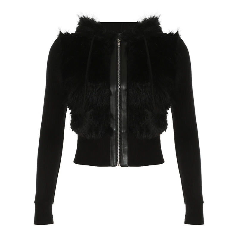 Free delivery designer coat for women Minimalist jacket short fashionable comfortable warm slimming top