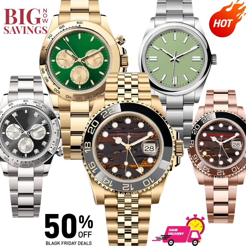 Male watch AAA luxury designer watch 2813 fully automatic mechanical stainless steel wrist sapphire glass 41mm diving watch super bright night light strap with box