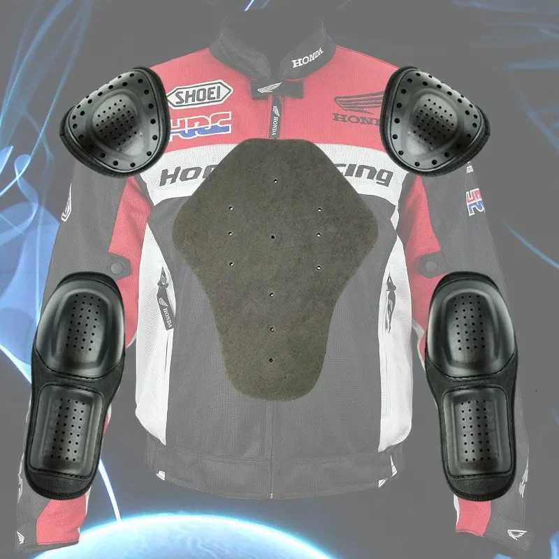 54410 2New Summer Honda Jacket Mens and Womens Breathable Mesh Motorcycle Jacket Anti-Fall and Wear-Resistant HRC Riding Suit Z250802