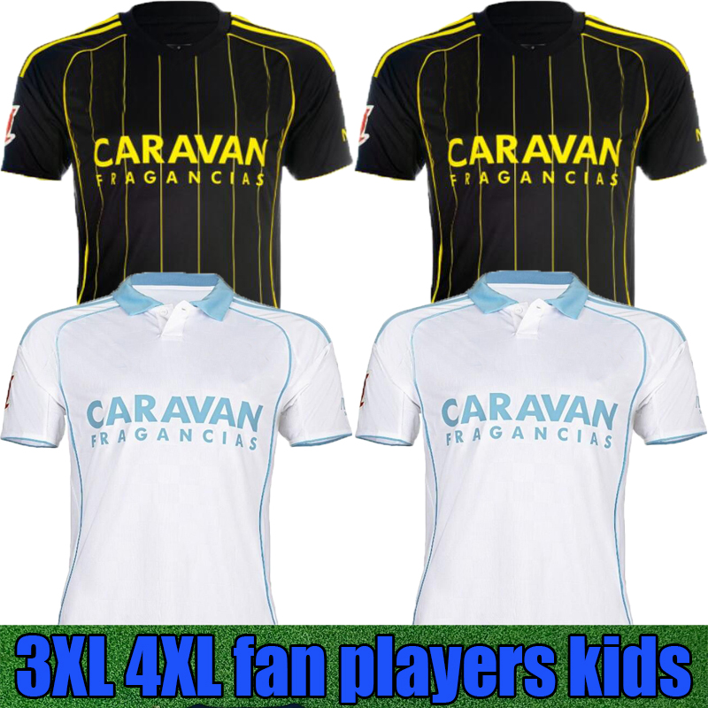 3XL 4XL 25 26 Real Zaragoza HOME AWAY Soccer Jerseys SOBERON LISO BERMEJO SIMEONE IVAN 2025 2026 football shirt men and kids kits