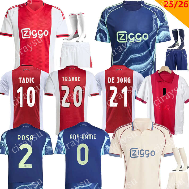 HENDERSON OSCAR 125th Soccer Jerseys Kids Kit 2025 2026 Football Shirts AKPOM AYLOR CRUYFF Bob Marley stone AjaOX Traore Godts Weghorst Klaassen lajax amsterdam