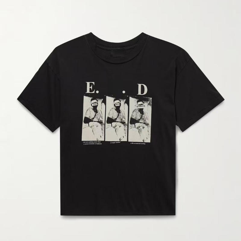 Men's Plus Tees & Polos Black Tshirts 2025ss