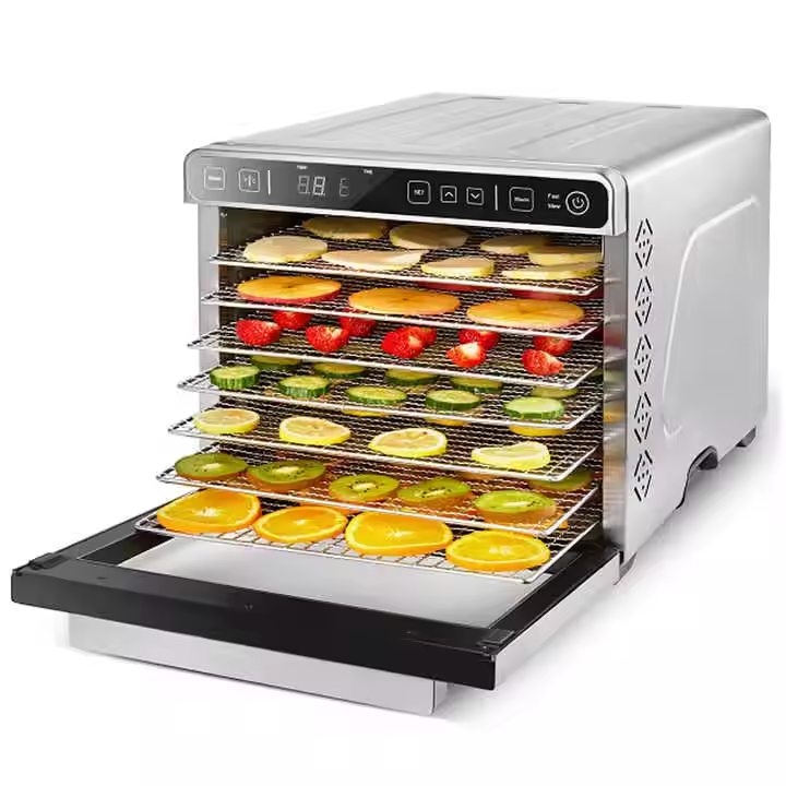 large dehydrator 650W 7 trays up to 75 degree dehydrator for vegetable and fruit food dehydrator temperature control dryer meat small kitchen applianc