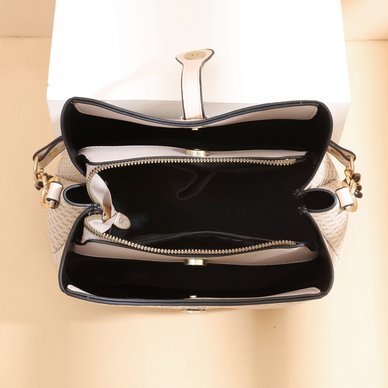 New Fashion Line Women's Bucket Bag Free Shipping Designer Old Flower Single Shoulder Crossbody Bag Business Simple Handbag Mom Bag Shopping Bag