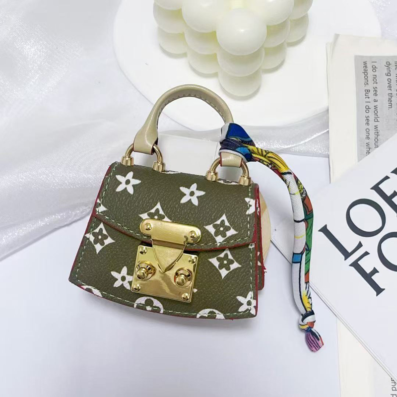 Luxury Designer Mini Creative Fan Bag Headphone Bag For Galaxy Buds Keychain Bag Fashionable Mini Bag coin Pocket