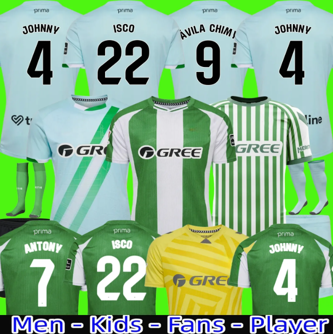 2025 2026 S-4XL real Betis ISCO Conference soccer Jerseys Forever Green Special FEKIR B.IGLESIAS CANALES WILLIAN JR Shirt kids kit Football uniform