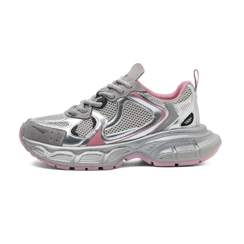 free shipping for designer Running Shoes New silver breathable versatile lightweight and sporty casual shoes for children