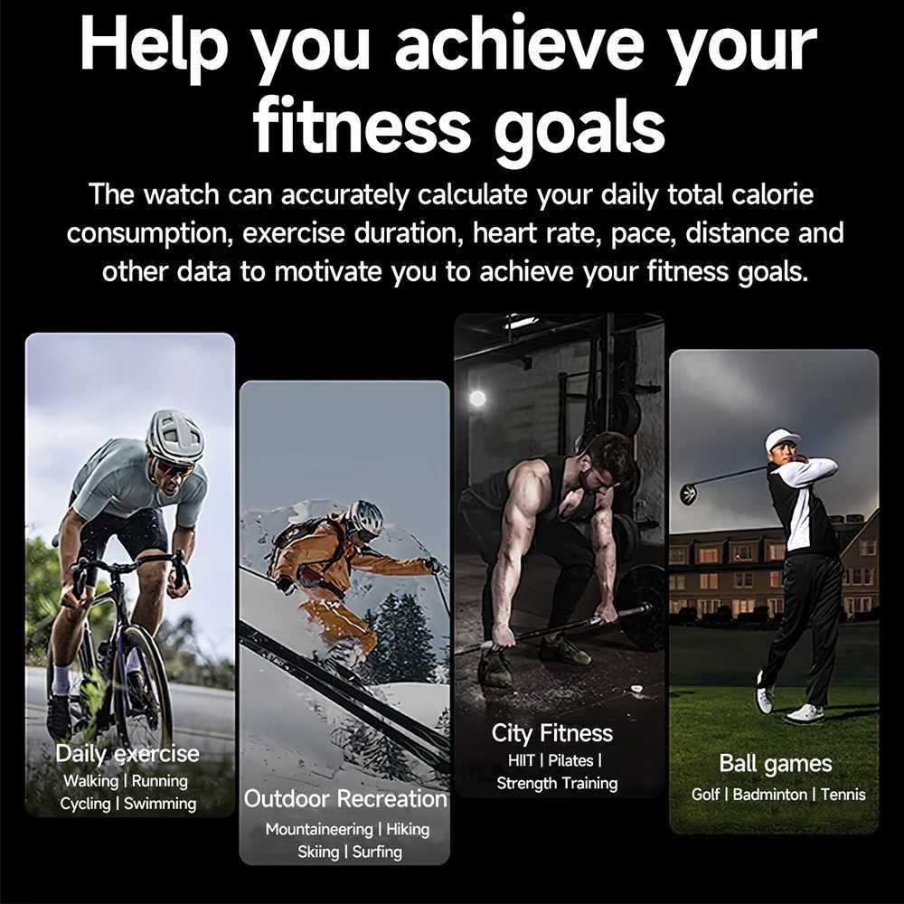 New Smart Watch 7 tra Smart Watch Men Health Monitoring Call 100+ Sports Mode IP68 Waterproof Smartwatch Wen 2025 Y250802