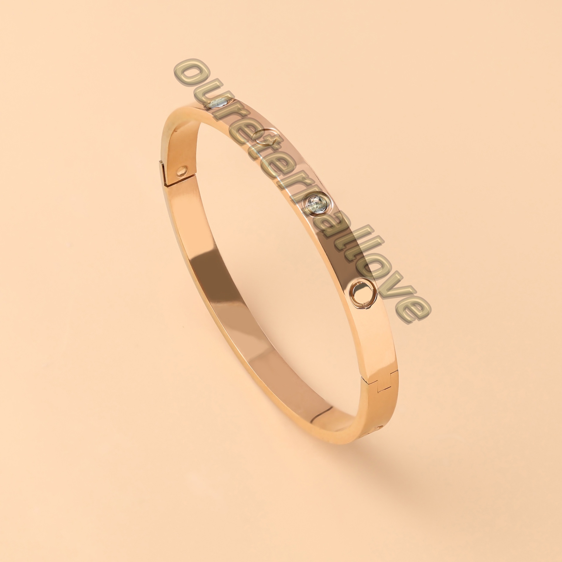 designer bracelet womens bracelet bangle classic bracelets designer jewelry gold bracelet designer luxury jewelry Diamond bangle 18K Gold Silver with box narrow