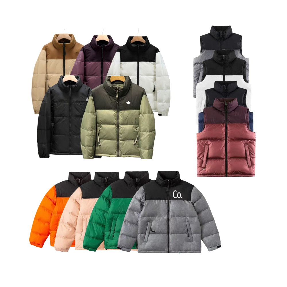puffer coat mens coat puffer coat jacket men zipper designer outerwear clothing Letter Print Outwear Multiple Colour printing jackets Women Down embroidery Down