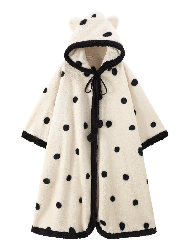 Comfort-Focused Ladies Plaid Flannel Nightgown Set for Cold Weather Wear