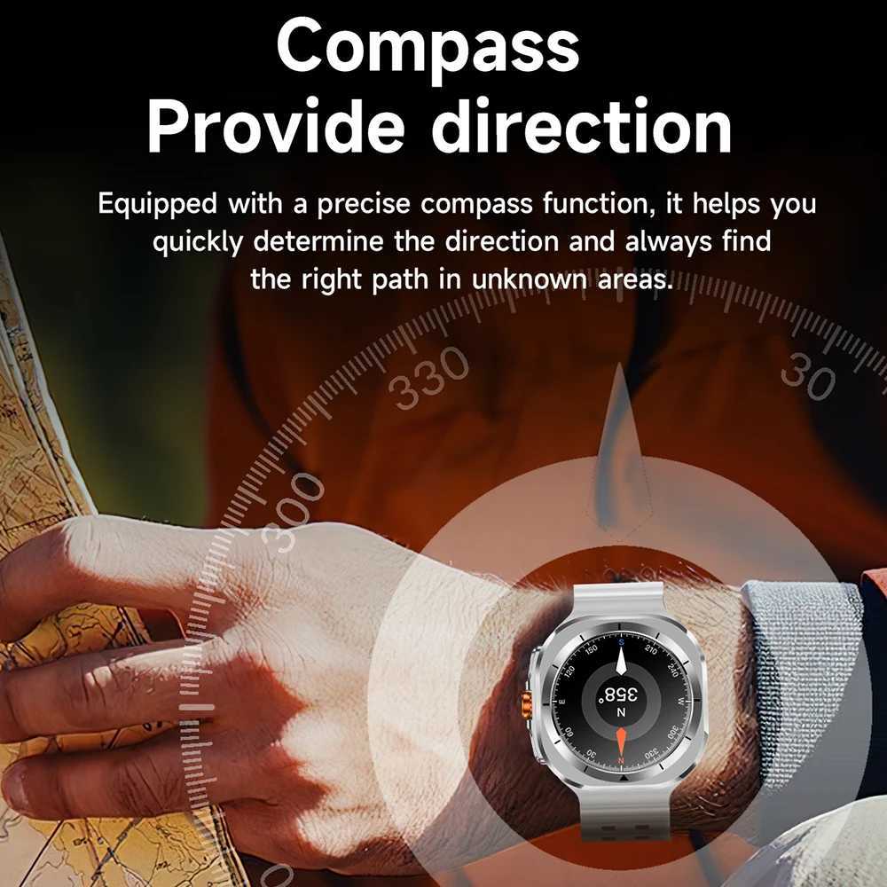New Smart Watch 7 tra Smart Watch Men Health Monitoring Call 100+ Sports Mode IP68 Waterproof Smartwatch Wen 2025 Y250802