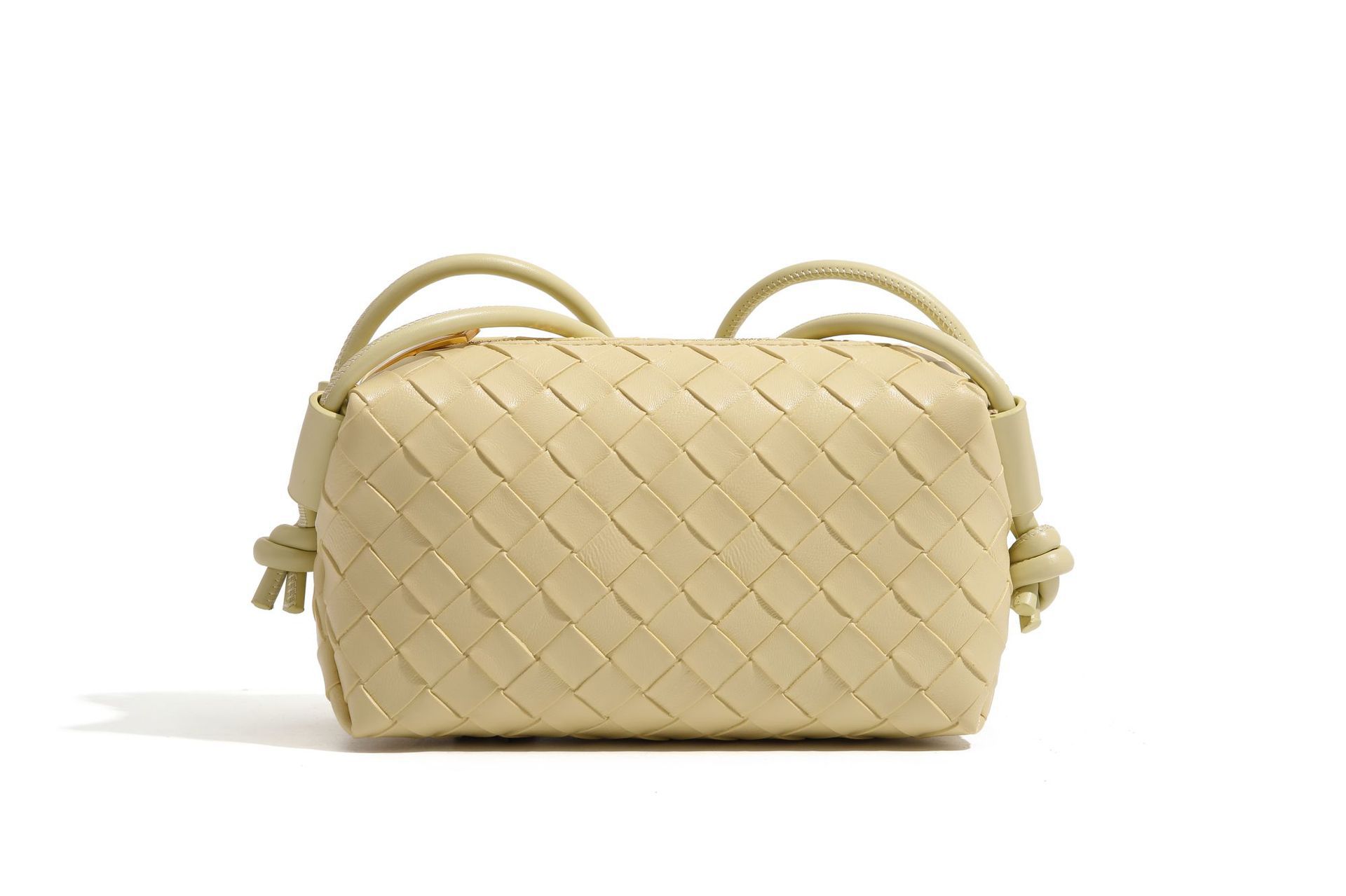 Woven Women's Handbags new Korean Style Exquisite Fashionable Small Square Bags Commuting Versatile Handheld and Shoulder Bags
