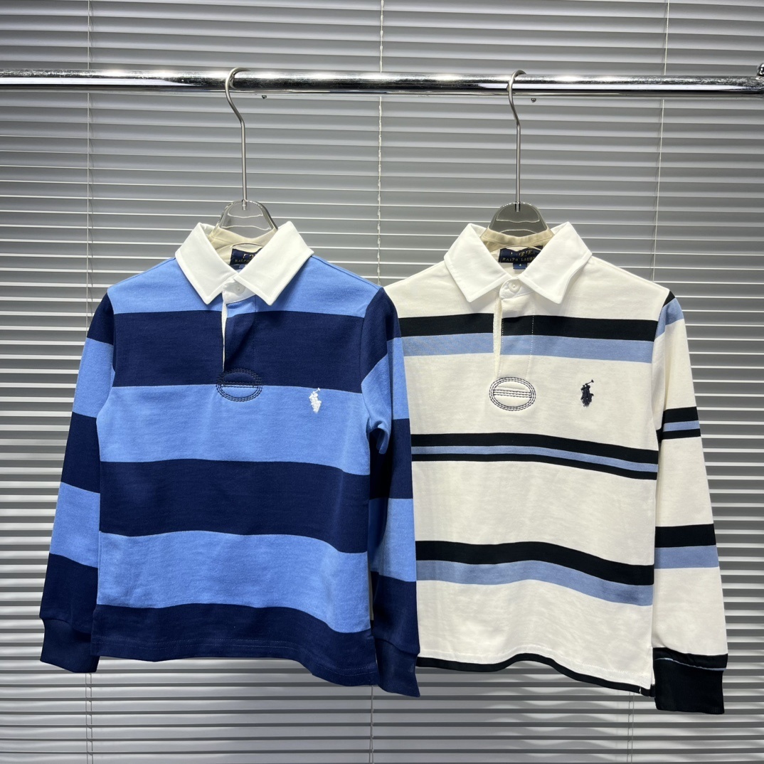 kids designer clothes kid lapel Sweatshirt baby polo sweater Warm outfit long sleeved top fasion new girl boy sweaters pure cotton without pilling High Quality