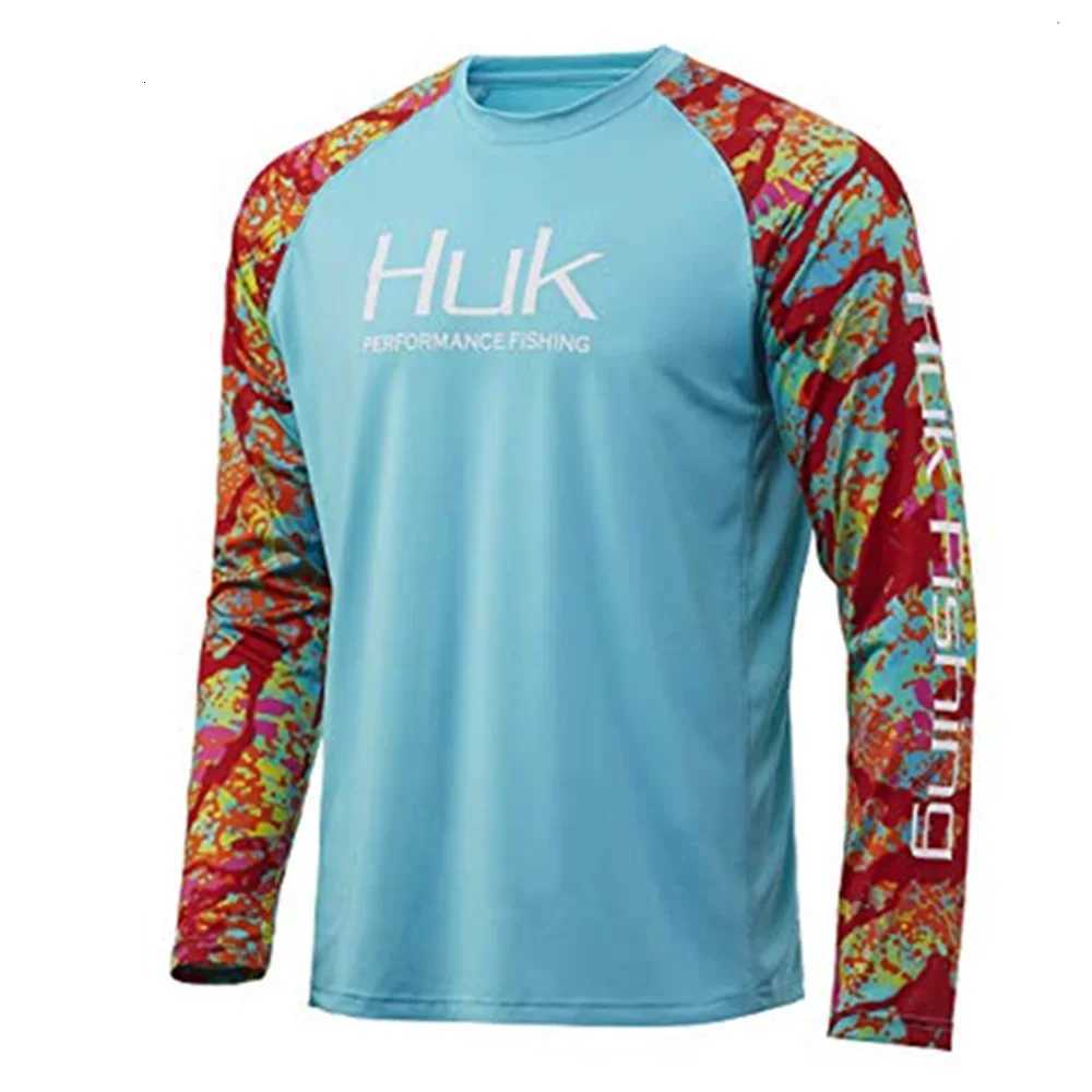 Hak Fishing Shirts Long Sleeve UV Protection Clothing Mens Outdoor Summer UPF 50 Clothing Performance Breathable Fishing X250802