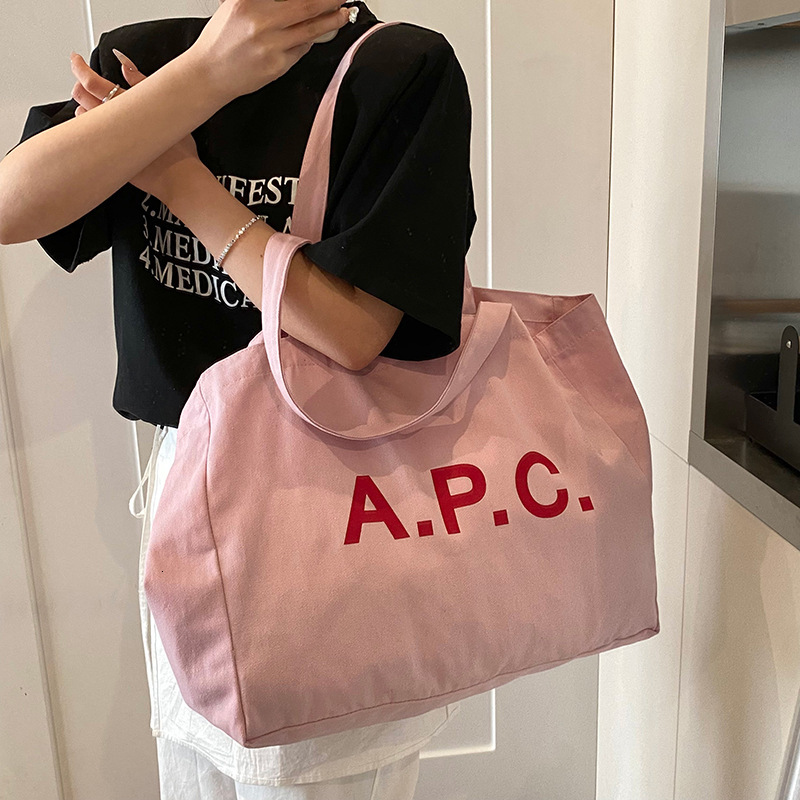 Designer bag 2025 New Large Capacity Commuter Versatile Canvas Bag Shopping Bag Handbag Tote Bag APC Shoulder Bag Luxury bag