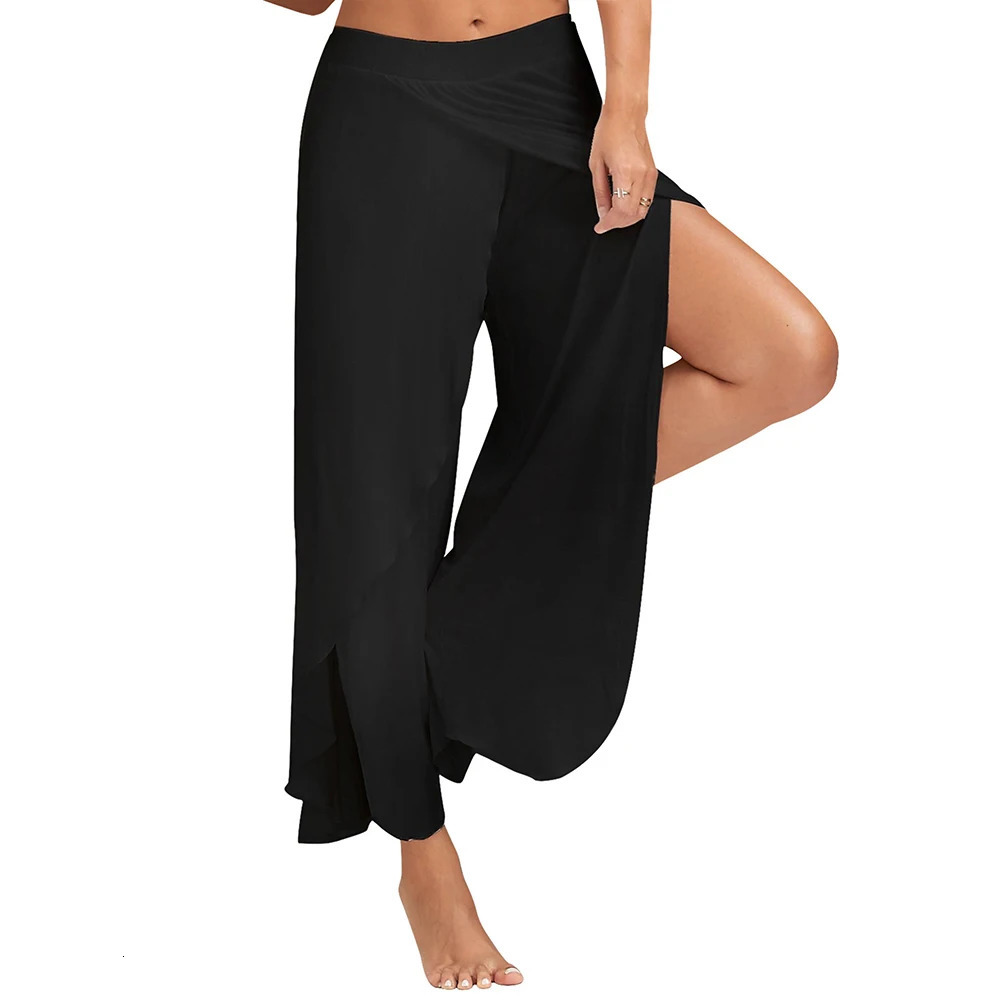 L5XL Plus Size Loose Wide Leg Trousers for Womens Autumn Winter Large Casual Pants Oversized Female Clothing 250724