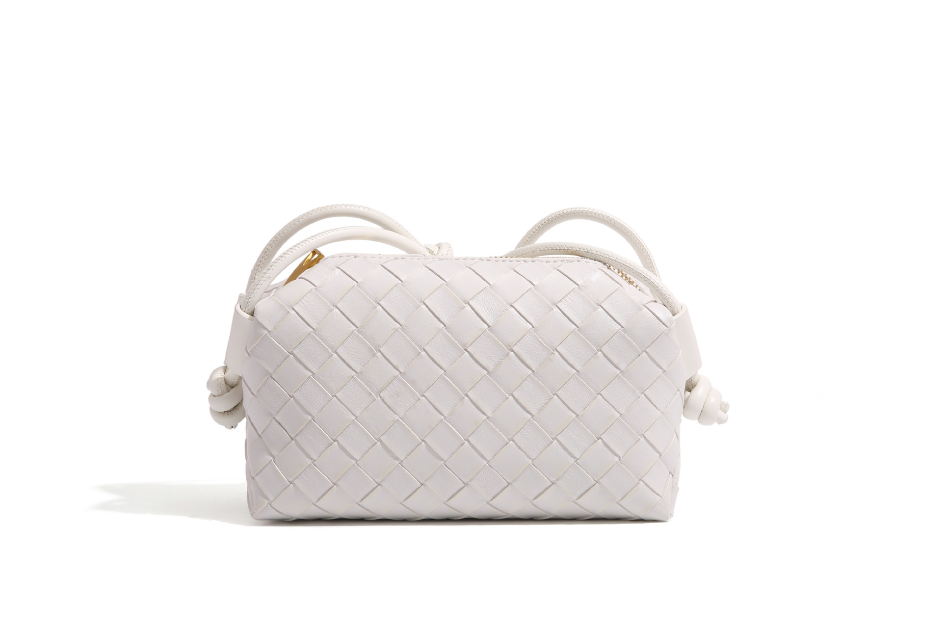 Woven Women's Handbags new Korean Style Exquisite Fashionable Small Square Bags Commuting Versatile Handheld and Shoulder Bags