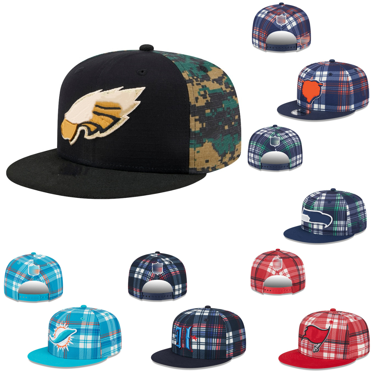 NFL Wholesales Hats Embroidery Caps Resellers Baseball Sports Cap Casquette Luxe Designer Baseball Cap Team hat Outdoor Snapback Cap Mens Hat Outdoor Casual Caps