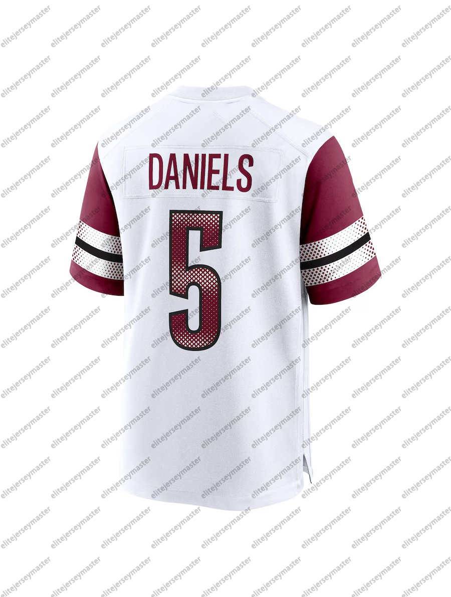 Jayden Daniels 5 Frankie Luvu 4 Mike Sainristil 0 Deebo Samuel Sr 1 Bobby Wagner 54 Terry McLaurin 17 Personalized Customized Football Jerseys Custom 