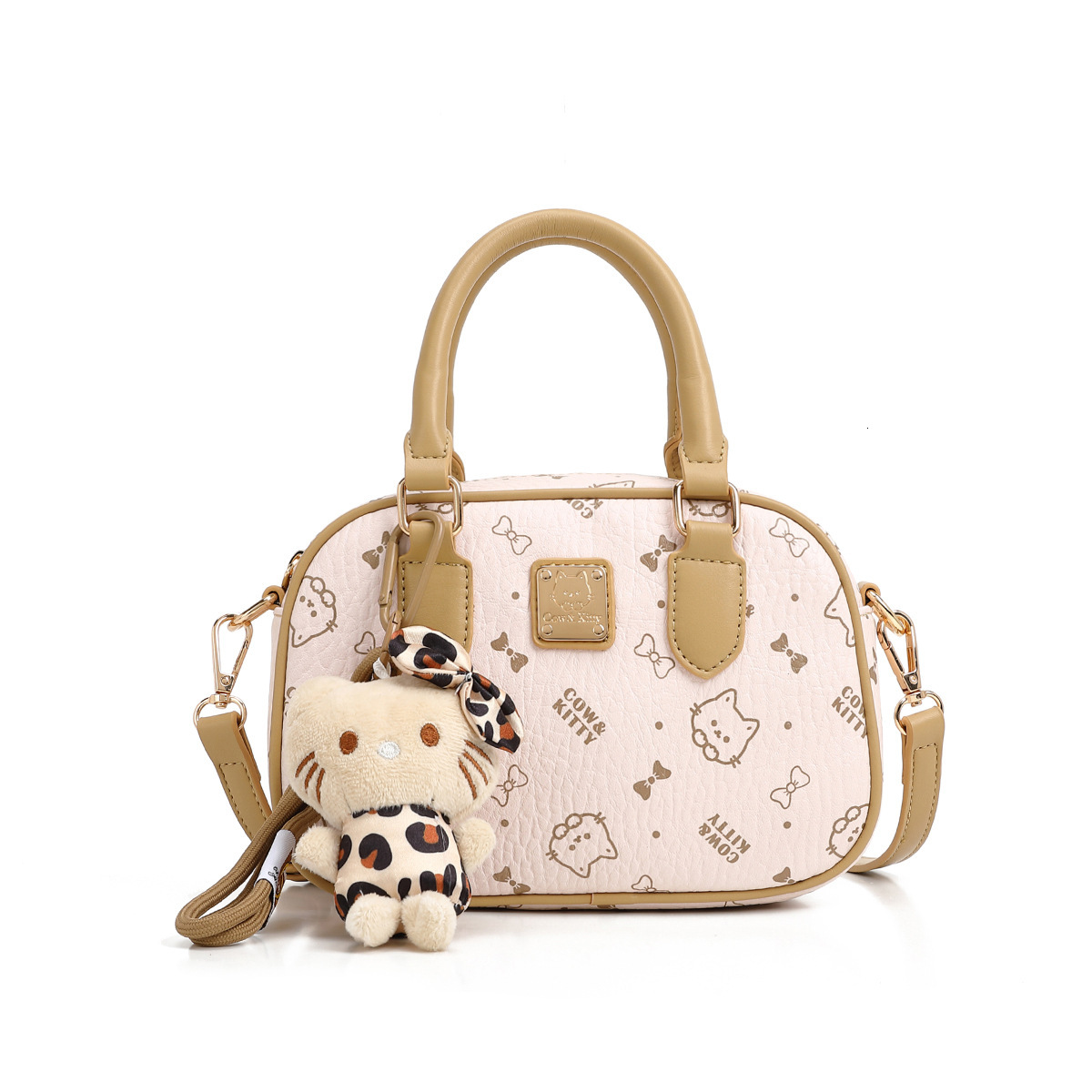 New Fashionable Printed Temperament Handbag Free Shipping Designer Luxury Bowling Bag Casual Versatile Shoulder Crossbody Bag