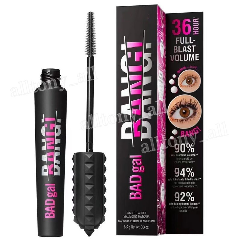 Brand Makeup Eyelash Powder Black Tube Fasle Effect Thick Crug Lengthening Dense Cruling Thick Mascara 8.5g Waterproof Mascara Cosmetic Tools