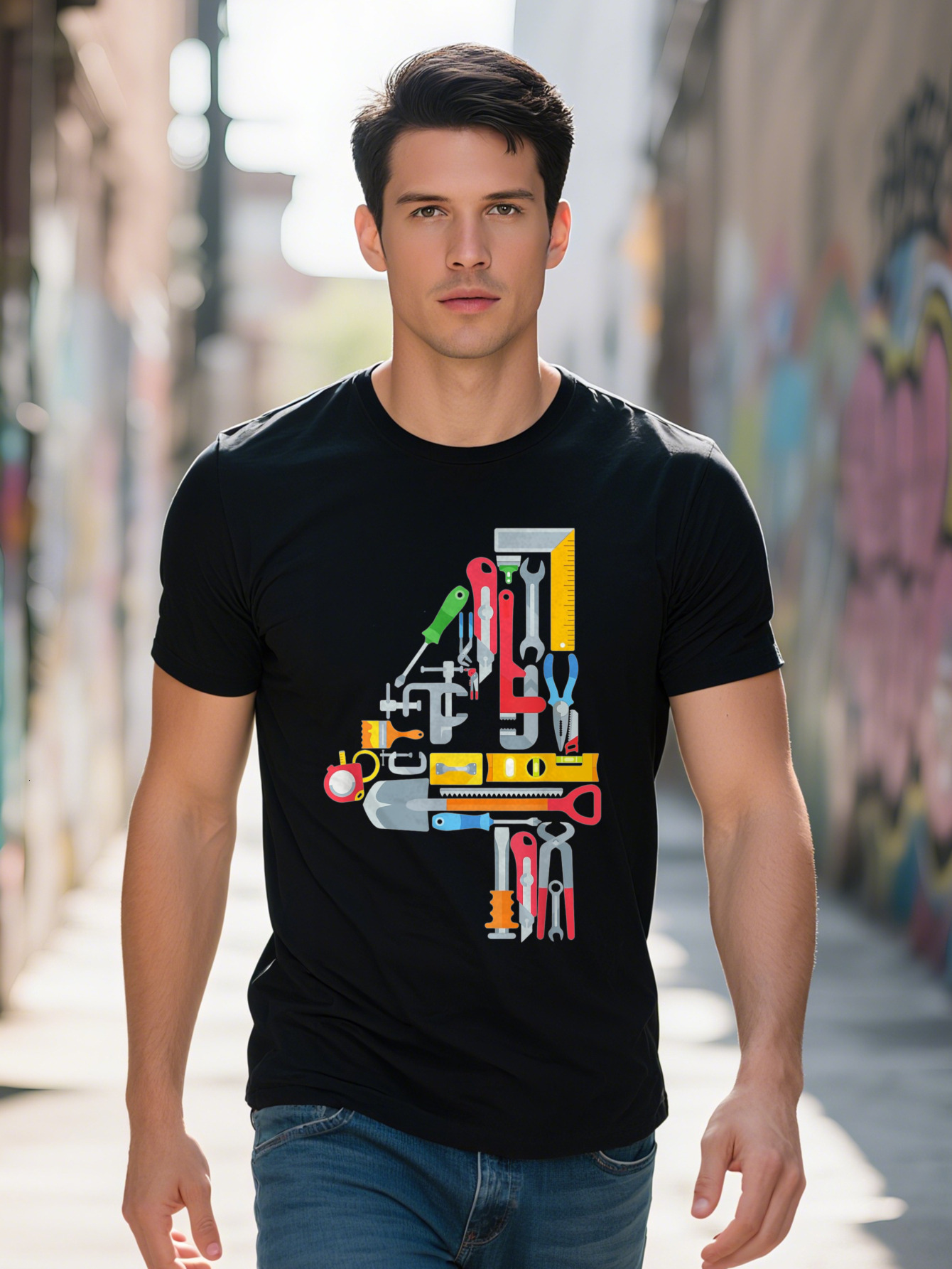 Fun th Birthday Construction Themed Building Tools Yr Old T Shirt
