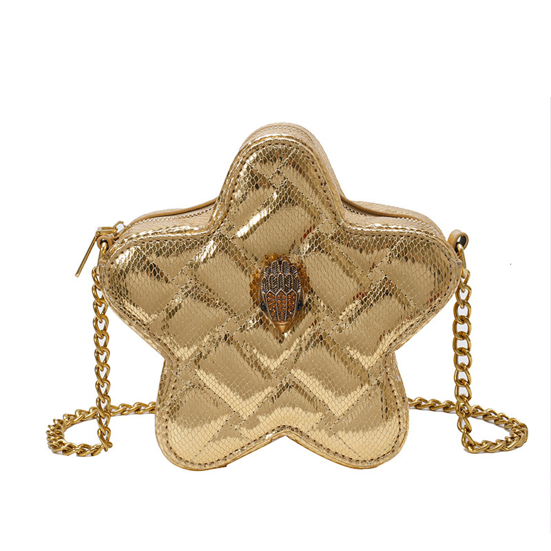 2025 New Diamond Chain for Women, Eagle Head Bag, Single Shoulder Crossbody Five-Pointed Star Bag ddmymoon