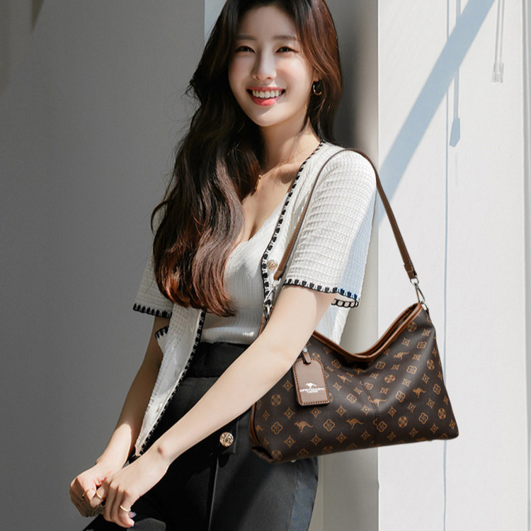 European Style Fashion Women's Retro Handbag Free Shipping Designer New Tote Bag Luxury Contrasting Color Single Crossbody Shopping Bag Commuting