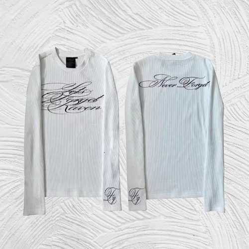 Strtwear Retro Letter Sweatshirt Y2K Clothing Mens Womens Hip Hop Letter Oversized Pullover Cotton Crew Neck Long Sleeve Tops X250802