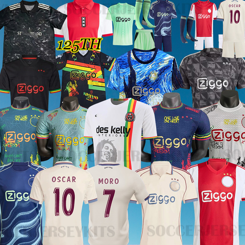 2024 2025 LAJAX men kids kit soccer jerseys HENDERSON #6 uniforms classic tops tees football shirts Soccer Sports 24 25 shirts maillot de football lajax amsterdam