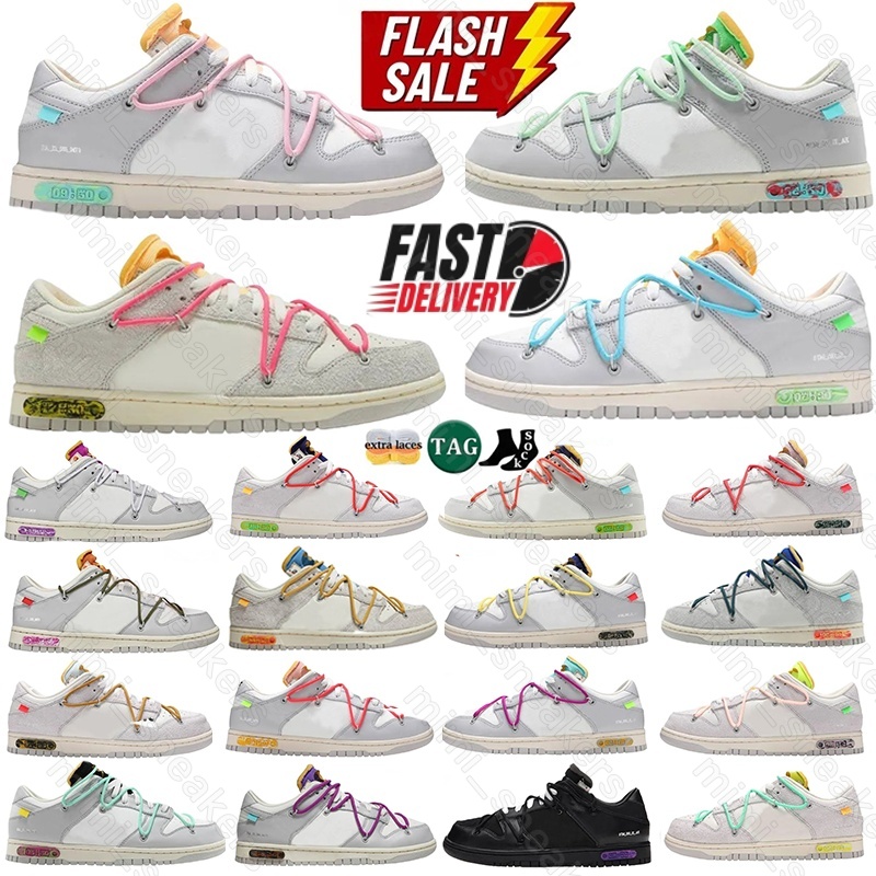 Designer Luxury The Lot 01- 50 Sports Shoes Trainers Mens Womens 09 10 White Black Panda Grey Green Fog Unc Traisners Varsity Pure Platinum Grey Blue Authentic