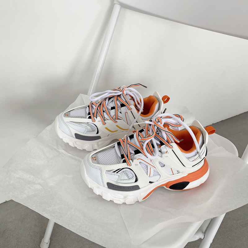 Free delivery designer Running Shoes plus size sneaker Thick bottomed fashionable for men women casual shoes