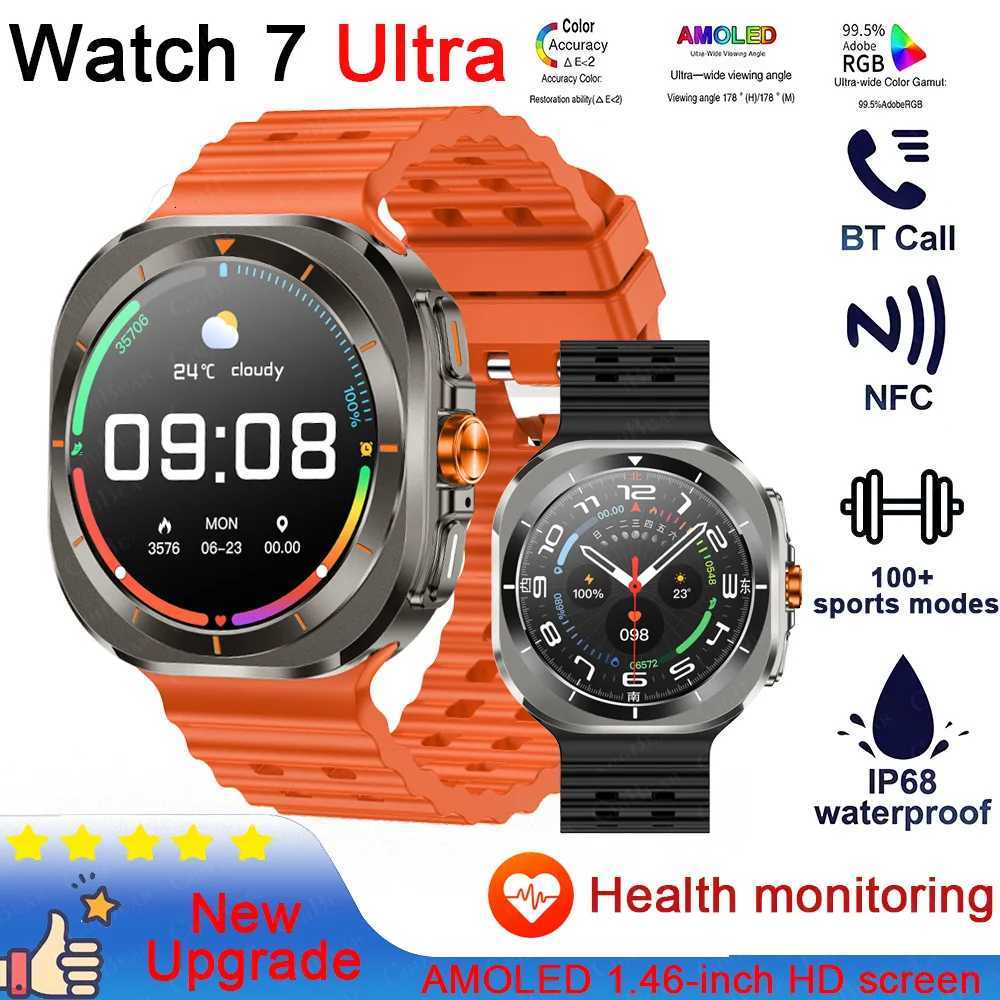 New Smart Watch 7 tra Smart Watch Men Health Monitoring Call 100+ Sports Mode IP68 Waterproof Smartwatch Wen 2025 Y250802