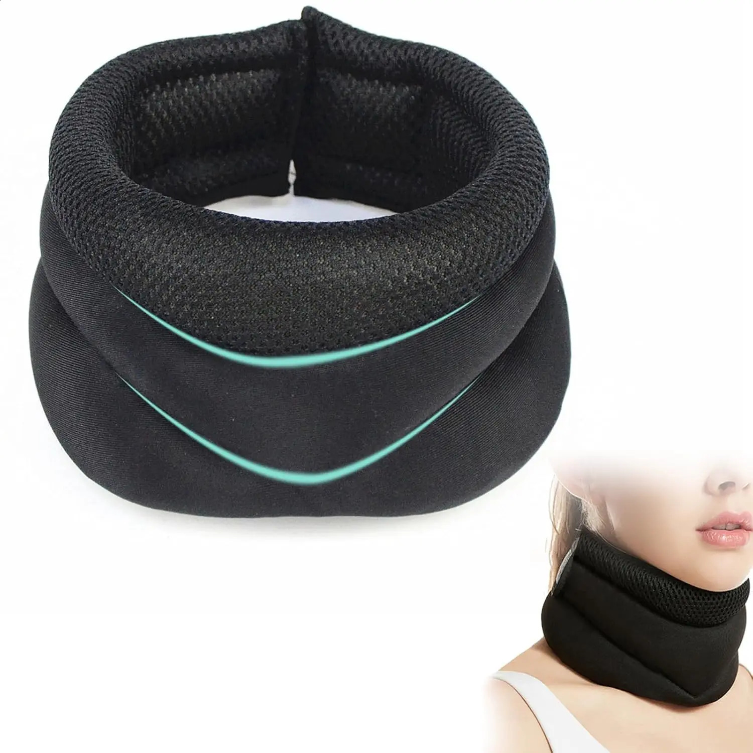 Anti-snoring Neck Brace Foam Shoulder and Neck Sleeve for Neck Pain Relief and Shoulder Relaxation 3D Neck Support 250801