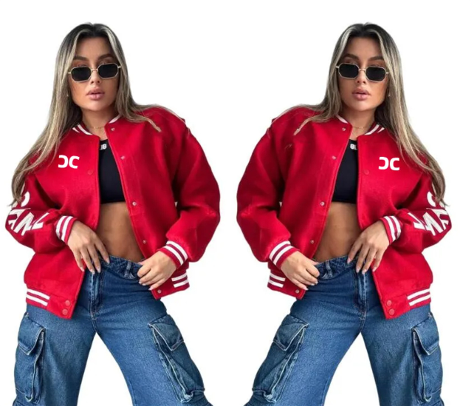 Fashion Baseball Sweatshirts Tops Fashion Jackets Letter Embroidered Coats Women Hoodies Spring Autumn New Loose Short Jacket sweater tops