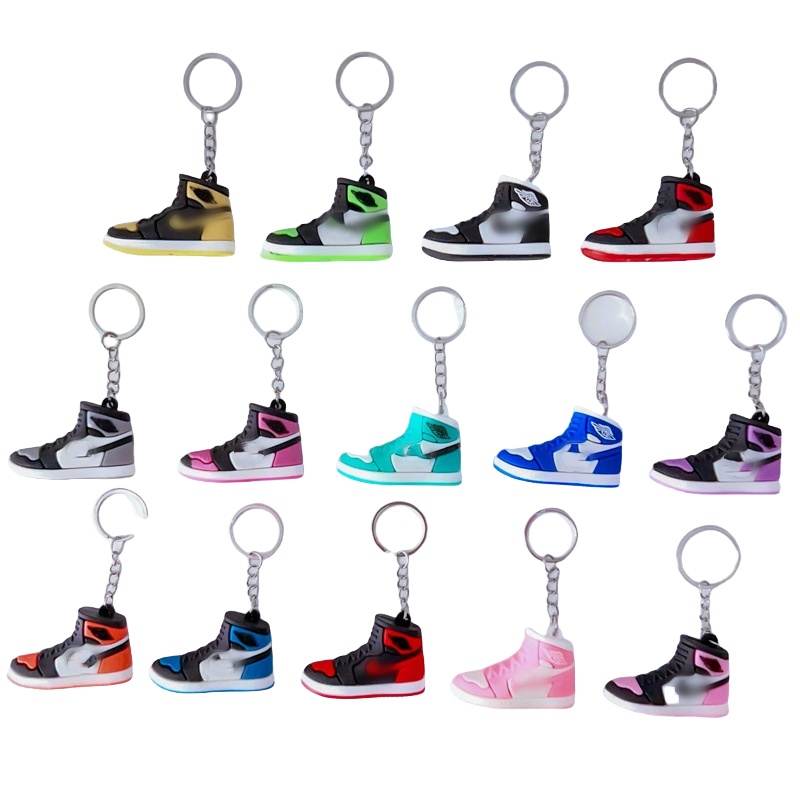 Discounted bulk purchase price for fashionable sports shoes keychains Applicable to men women gym sports shoes keychains handbags chains basketball shoes top1