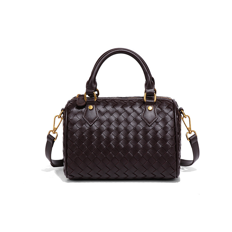 Free shipping designer bags Large-capacity women's classic styles soft leather plaid hand-held pillow versatile single-shoulder Boston bags for w