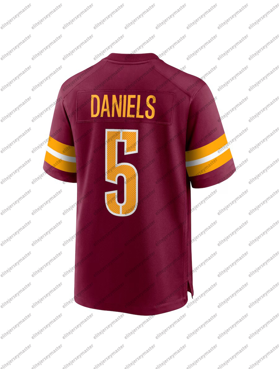 Jayden Daniels 5 Frankie Luvu 4 Mike Sainristil 0 Deebo Samuel Sr 1 Bobby Wagner 54 Terry McLaurin 17 Personalized Customized Football Jerseys Custom Any Number Name4